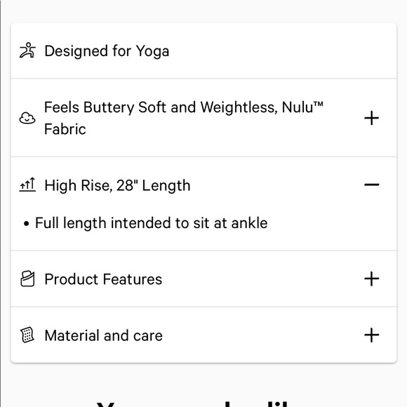 lululemon Align™ High-Rise Pant 28" Chrome 4 - Picture 8 of 10